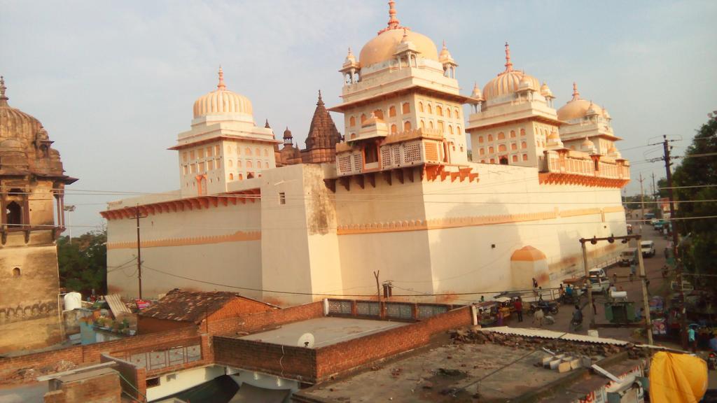Temple View Guest House Orchha Exterior photo
